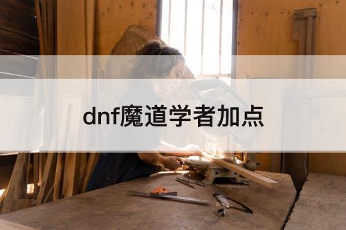dnf魔道学者加点