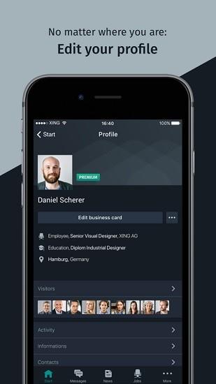 德国找工作商务社交平台xing  v11.12.01图3