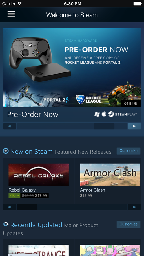 steam app 安卓下载