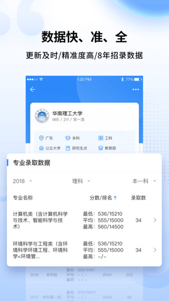 完美志愿  v8.4.3图1