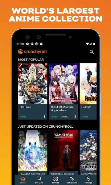 Crunchyroll安卓版  v2.1图1