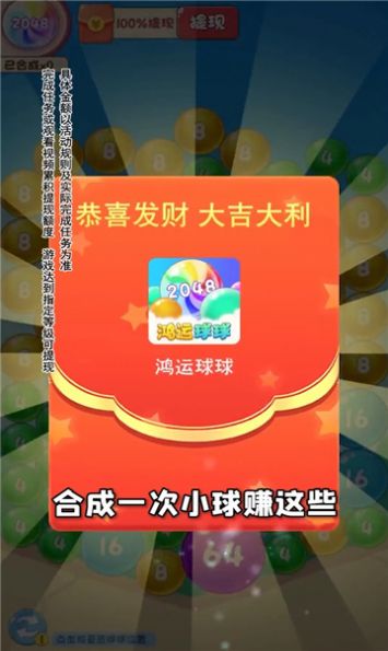 鸿运球球2048  v1.0.1图1