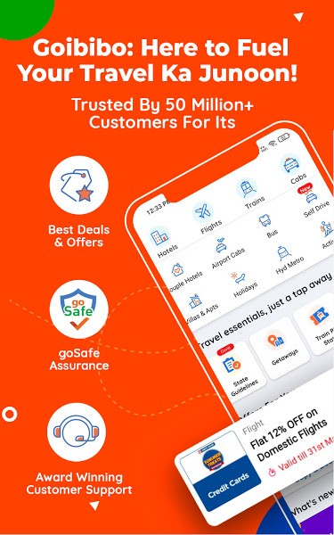 Goibibo预定酒店  v13.0.4图1