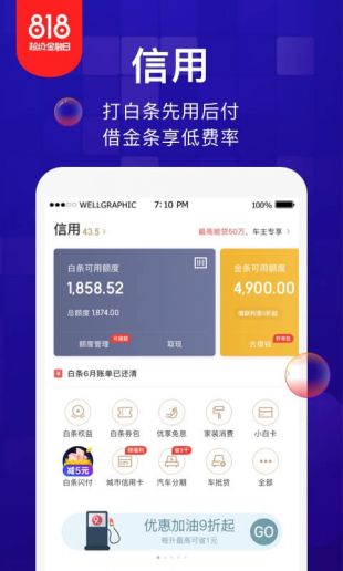 金东金融白条免费版  v1.0.1图1