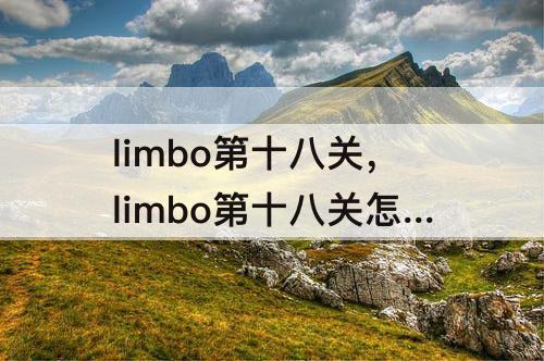 limbo第十八关，limbo第十八关怎么过攻略教程