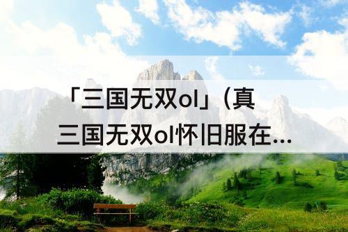 「三国无双ol」(真三国无双ol怀旧服在哪里)