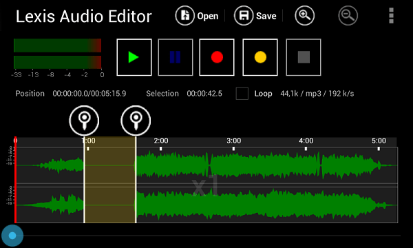 LexisAudioEditor安卓版  v1.1.1图1