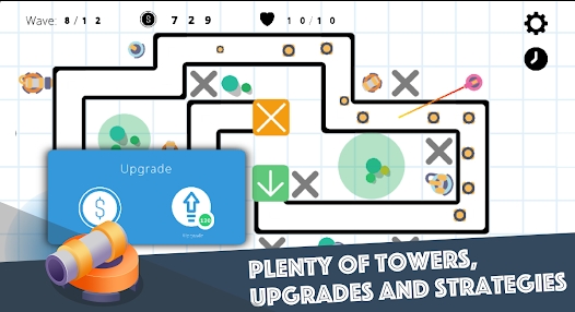现代轻松的塔防安卓版  v1.0.7图1